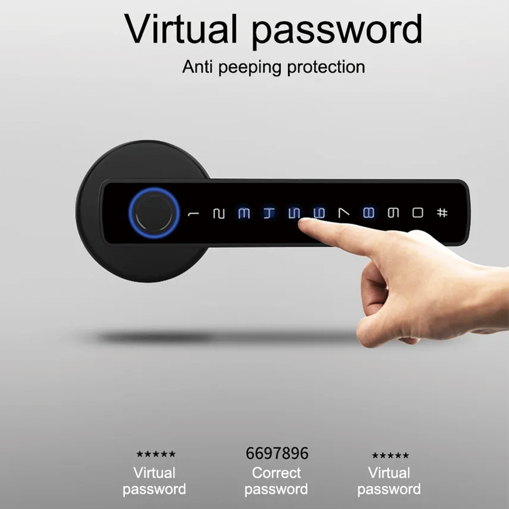 TYSH Tuya Smart Automatic Secu - Smart Door Lock Wifi review and price
