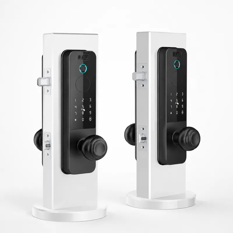 Cross-border Wooden Door Lock  - Smart Door Lock Wifi review and price