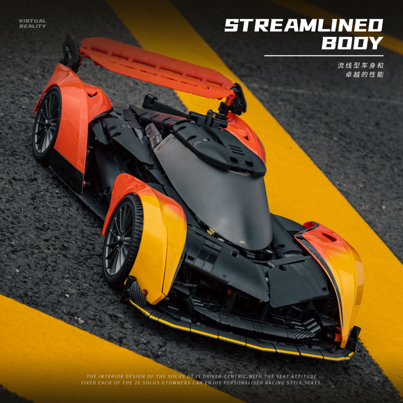 Technic 1:10 MOC McLaren SOLUS - Stem Robotics Kit review and price