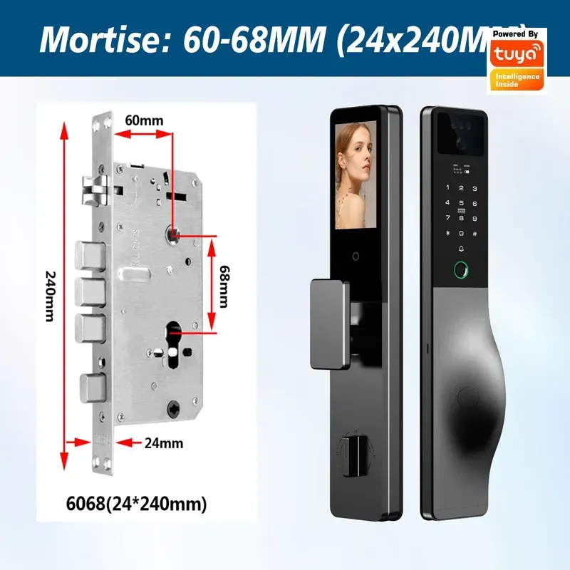 Smart Lock Intercom Password T - Smart Door Lock Wifi review and price