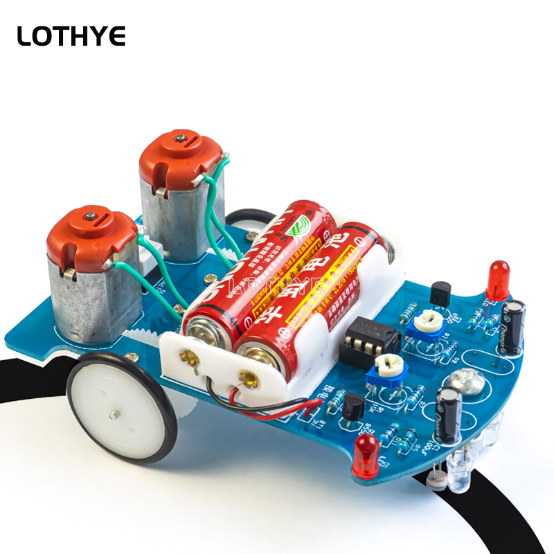 Intelligent Tracking Line Car  - Electronics Project Kit review and price