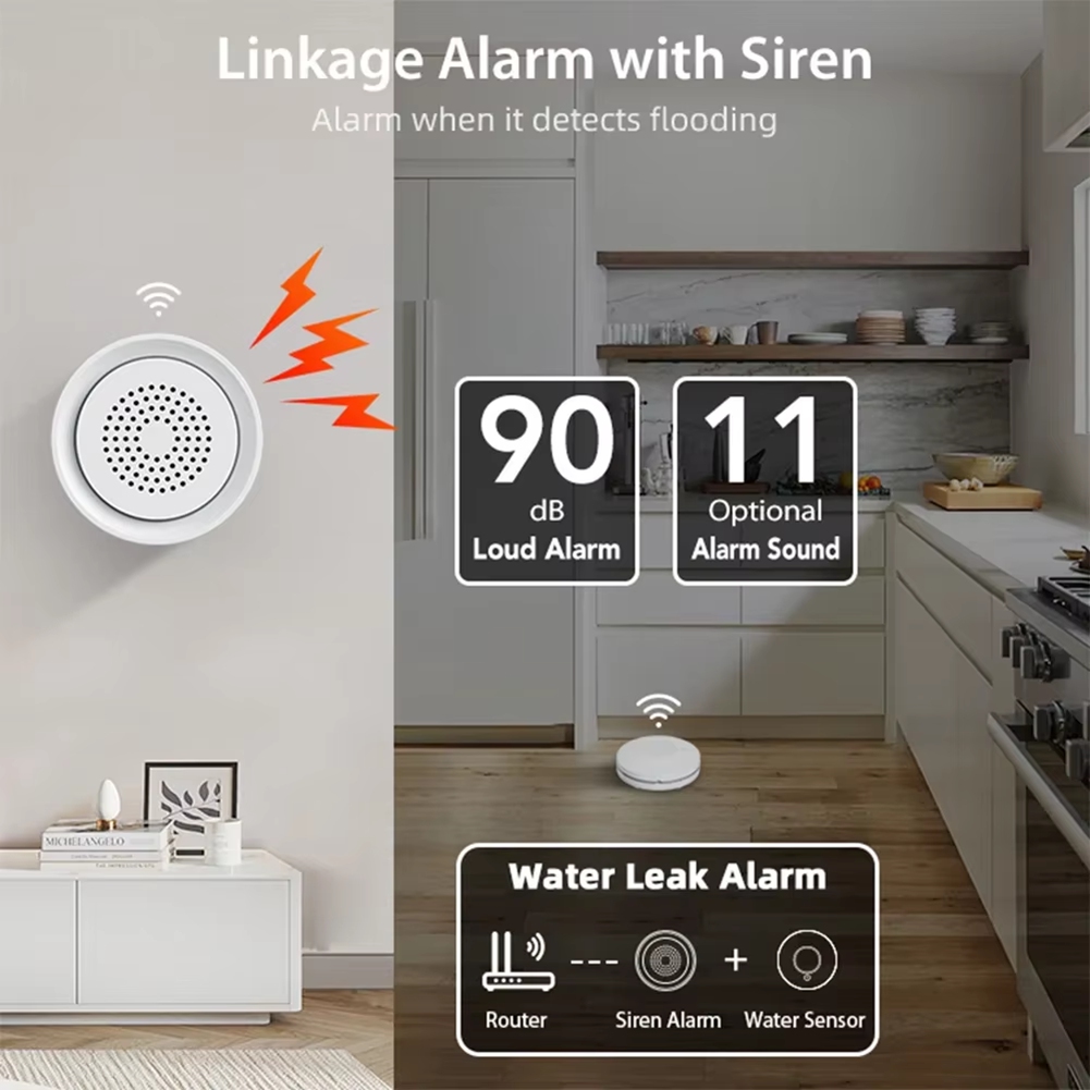 BTLIFE-Flood Detector With Sir - Smart Home Automation Kit review and price